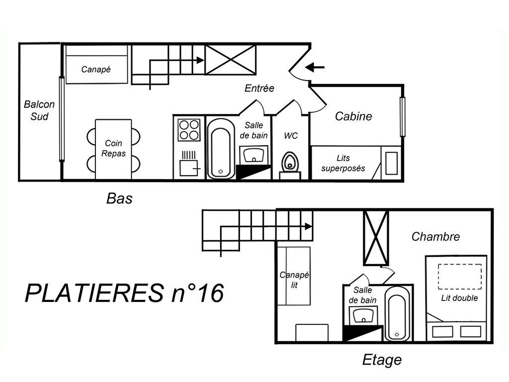 Residence Plattieres Meribel Bagian luar foto